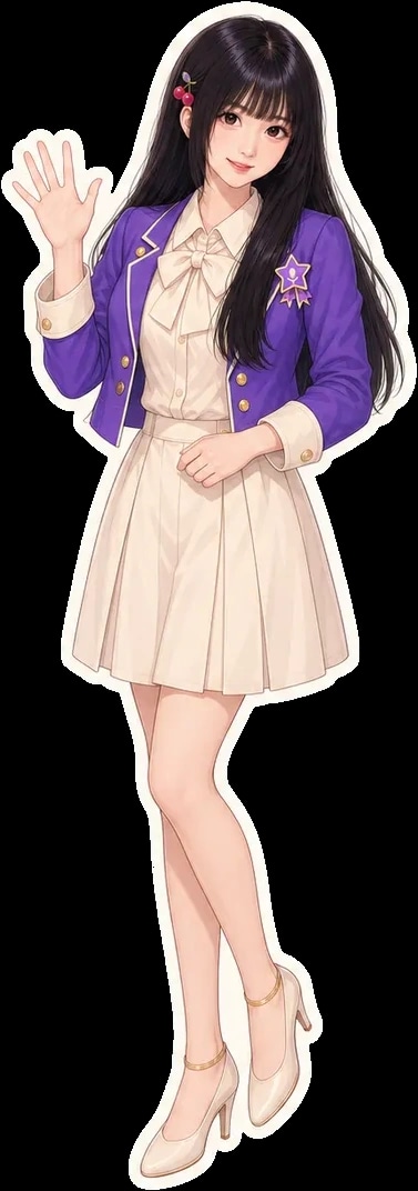 妙妙挥手欢迎